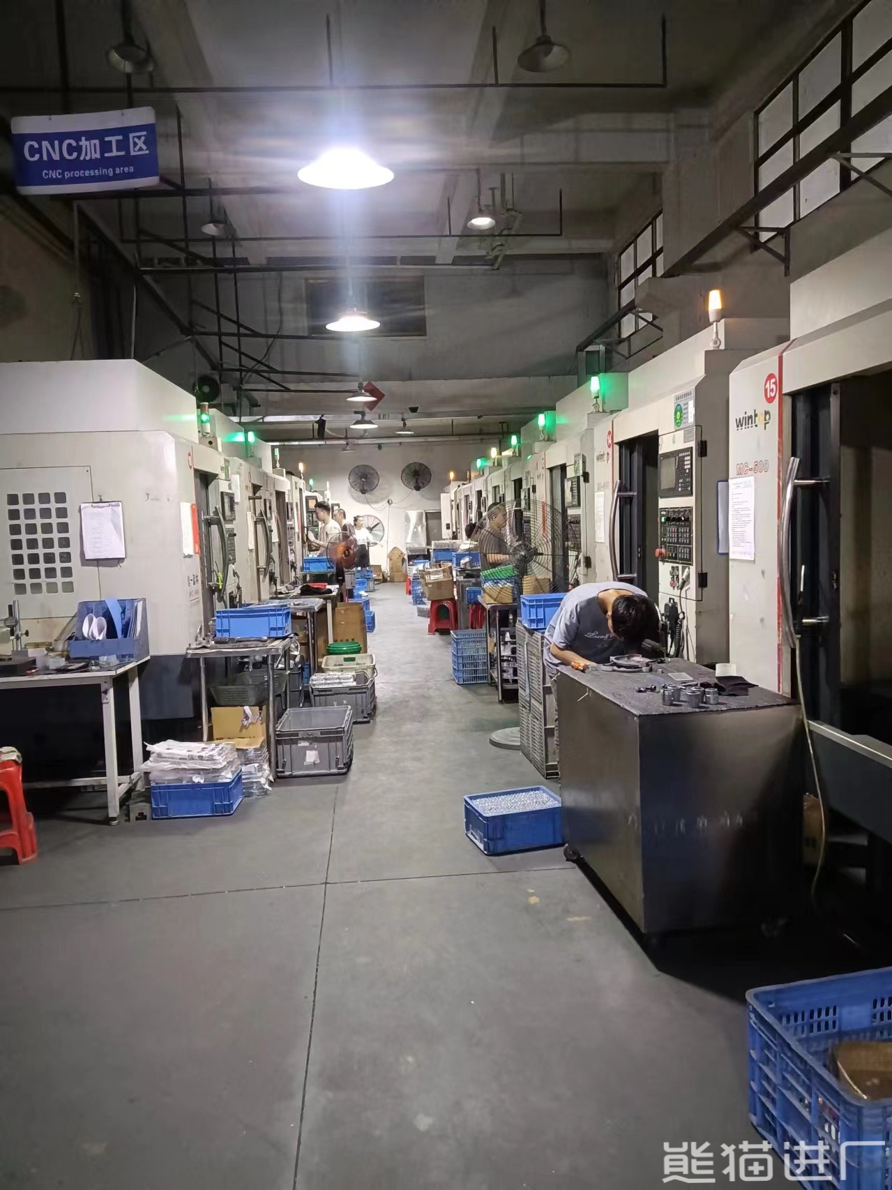 生产普工招工工厂总览图1